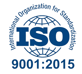 ISO 9001:2015 Registered Seal